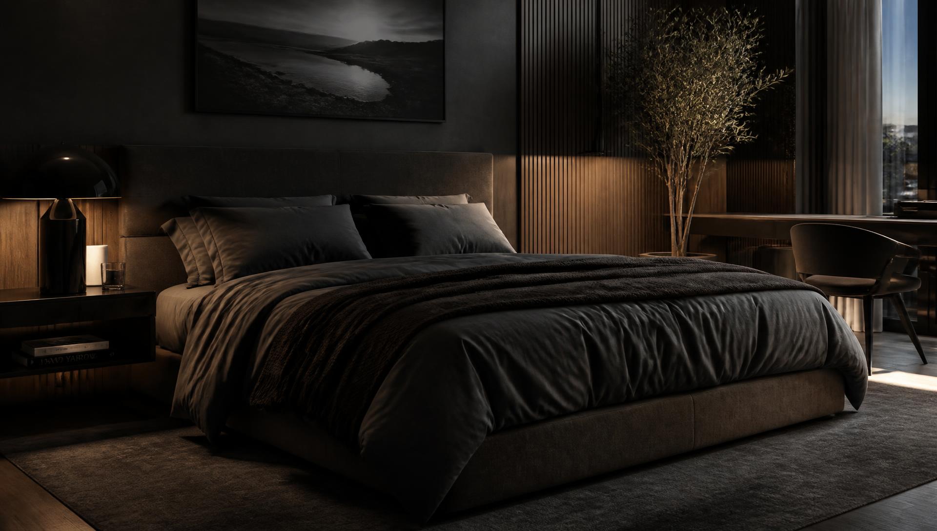 Tranquil luxury bedding